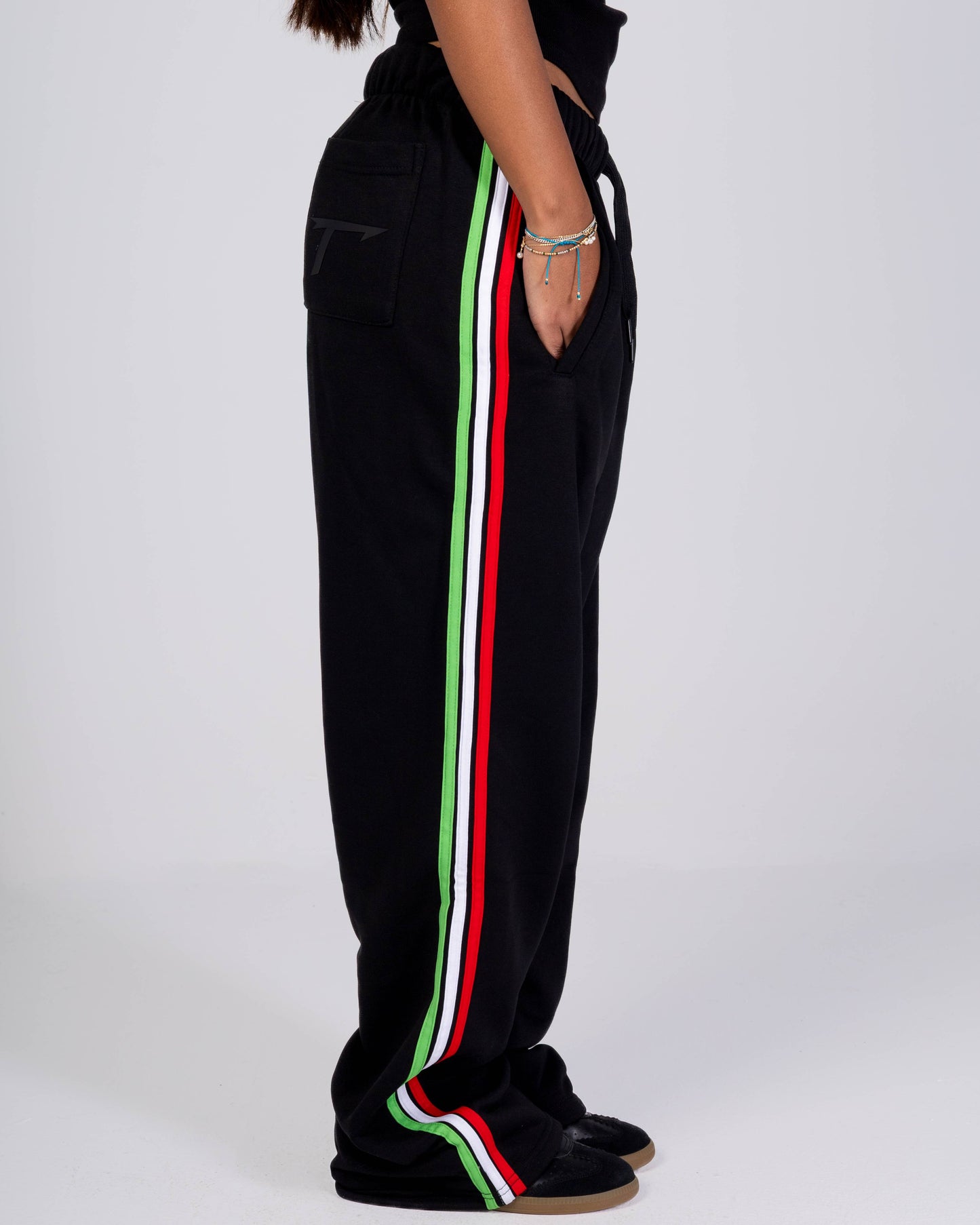 "Iconica " Black Sweatpants