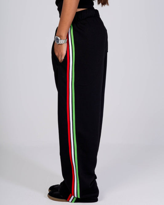 "Iconica " Black Sweatpants