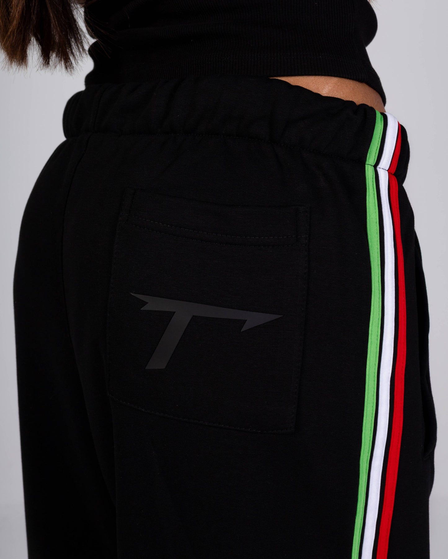 "Iconica " Black Sweatpants
