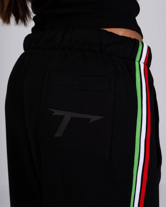 "Iconica " Black Sweatpants