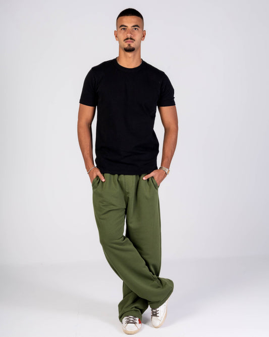 "Grass Roots" Olive Sweatpants