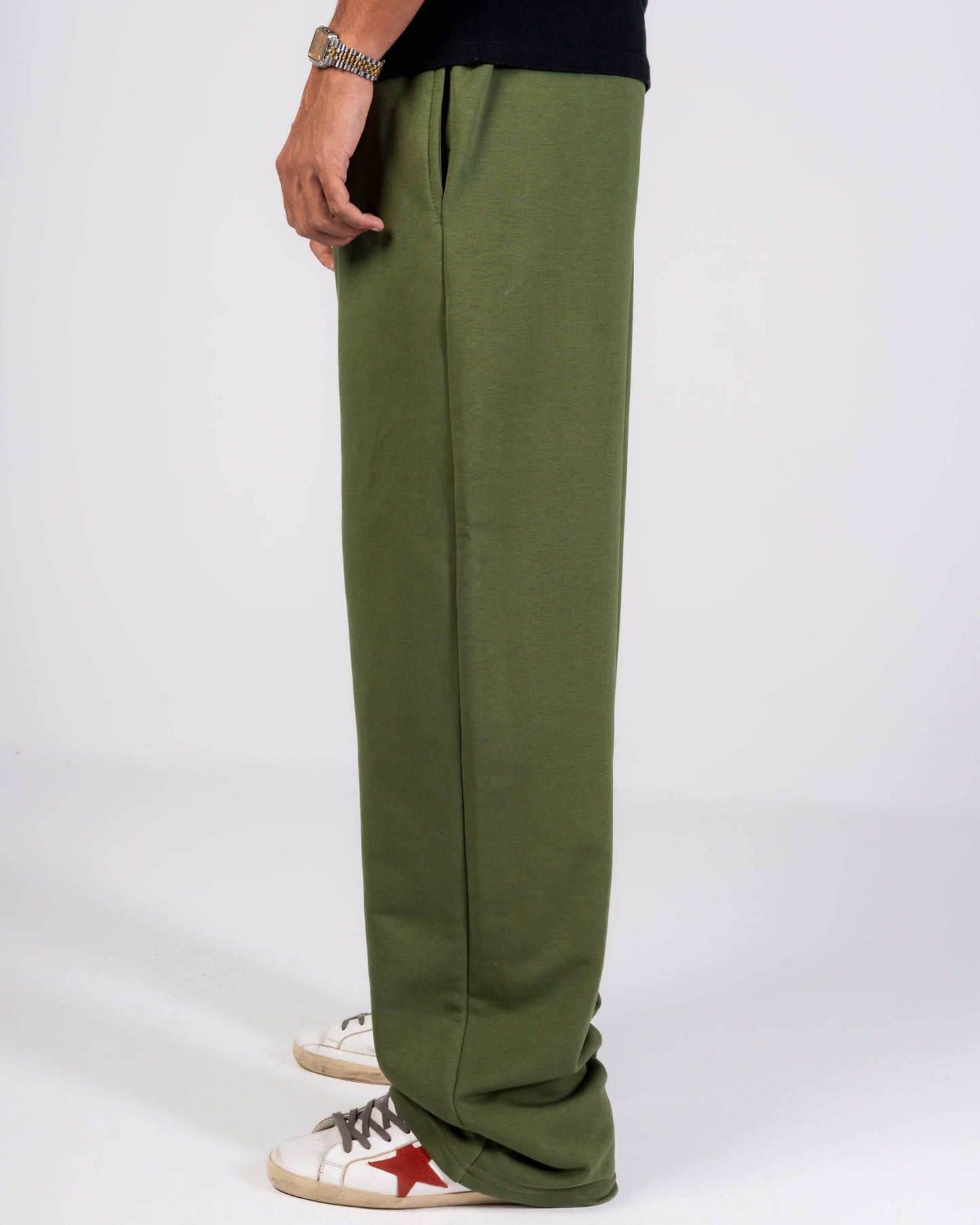 "Grass Roots" Olive Sweatpants