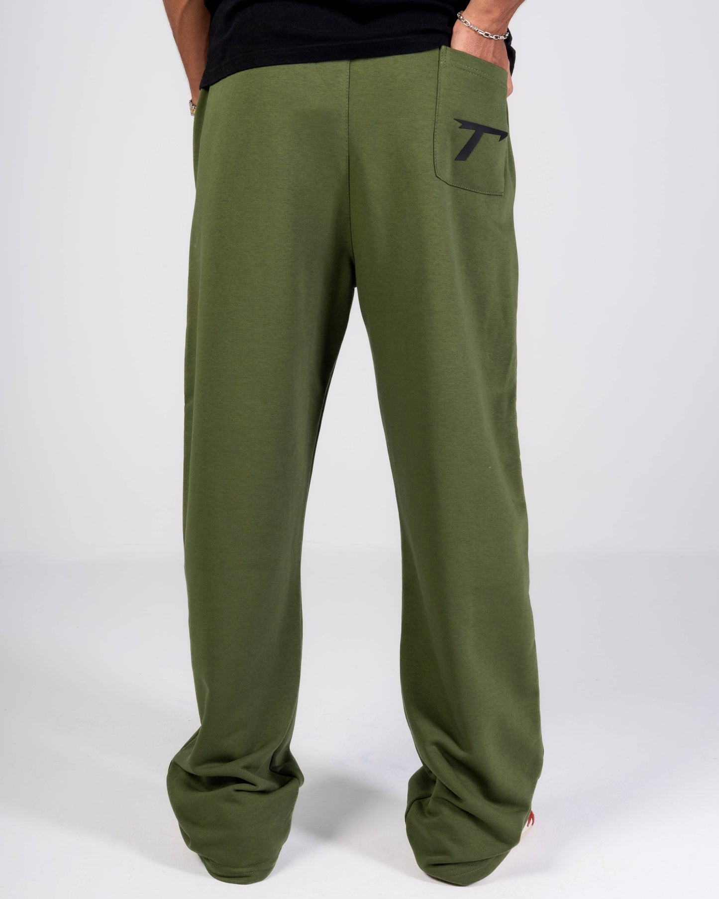 "Grass Roots" Olive Sweatpants